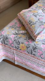 Gulmohar Cotton Bedsheet - Image 3