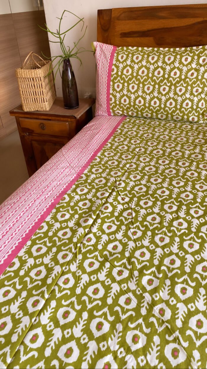 Gulmohar Cotton Bedsheet - Image 3
