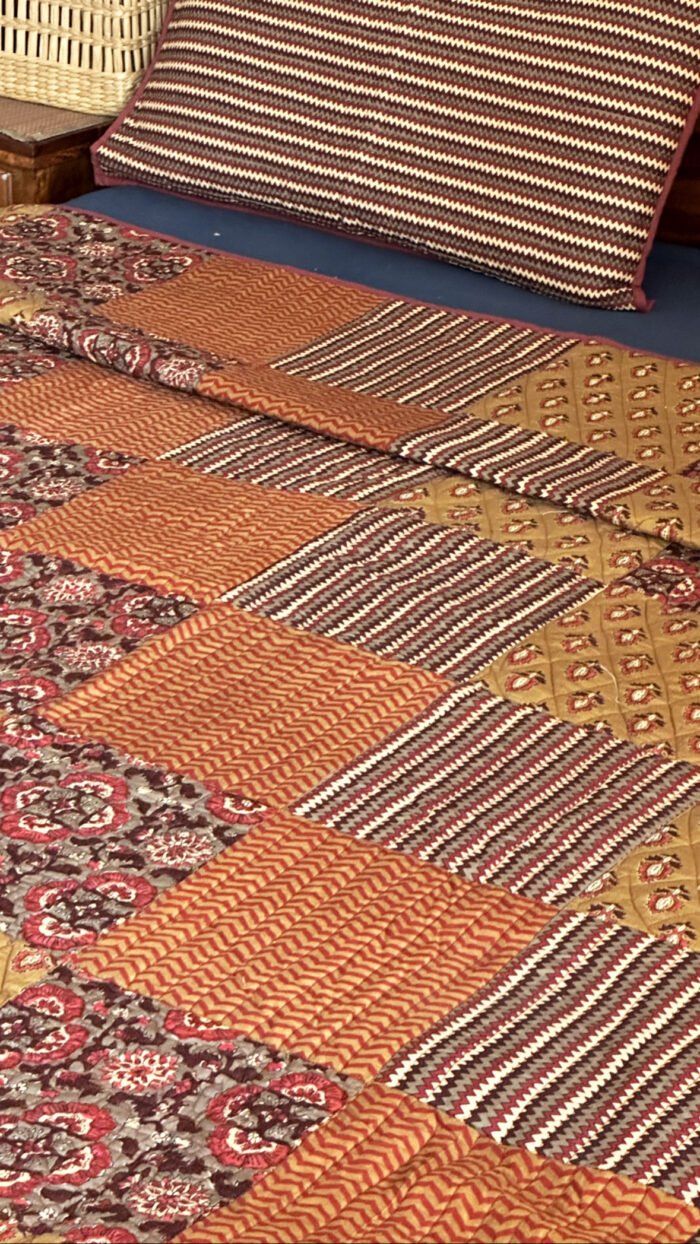 Premium Patchwork Quilted Bedcover - Image 3