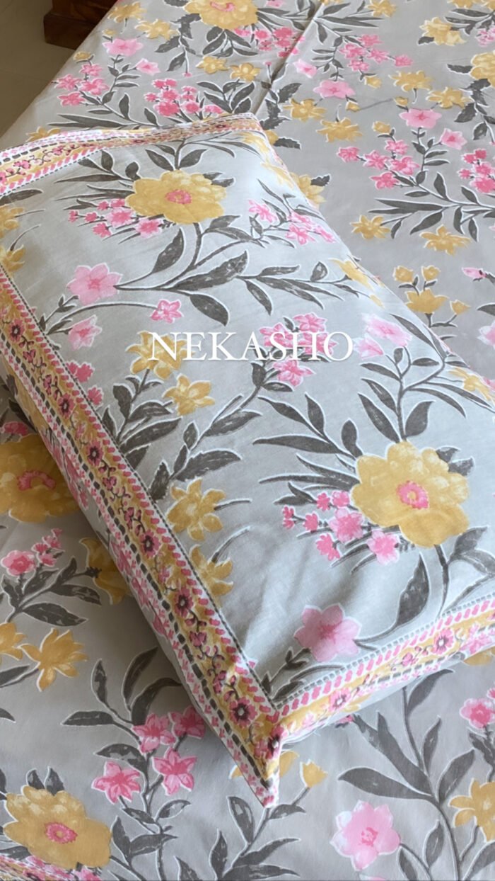 Gulmohar Cotton Bedsheet - Image 4