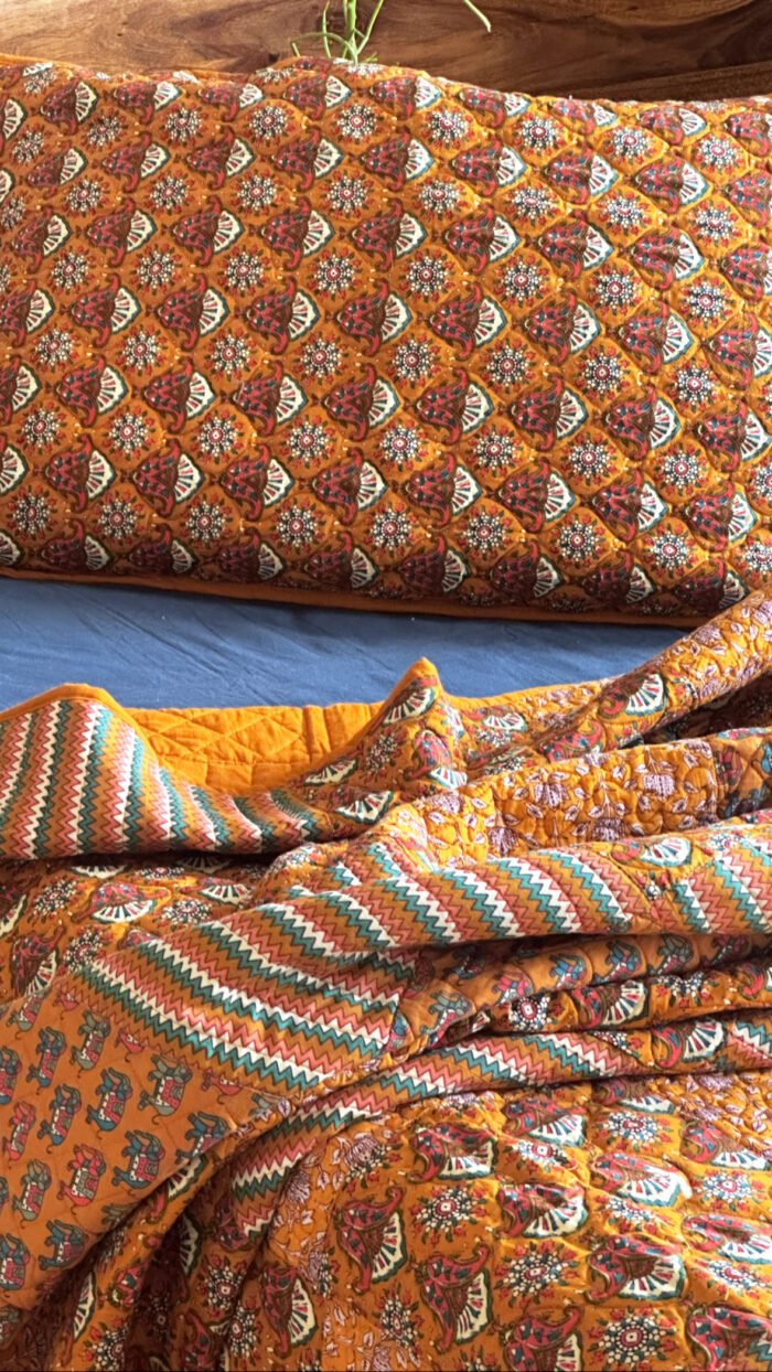 Premium Patchwork Quilted Bedcover - Image 5