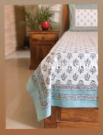 Rang Handblocked Cotton Bedsheet