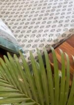 Rang Handblocked Cotton Bedsheet - Image 3