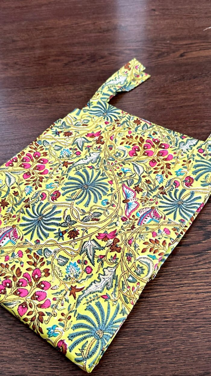 344EE0ED-28FD-4262-9604-0A42EEE8BF3B Wild Garden Semi Sheer Block Print Curtains - Image 4