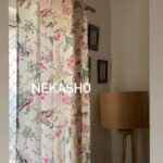Gulabi Chidiya Cotton Curtains