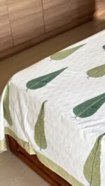 Hari Bahaar Super King Size Premium Bedsheet - Image 5