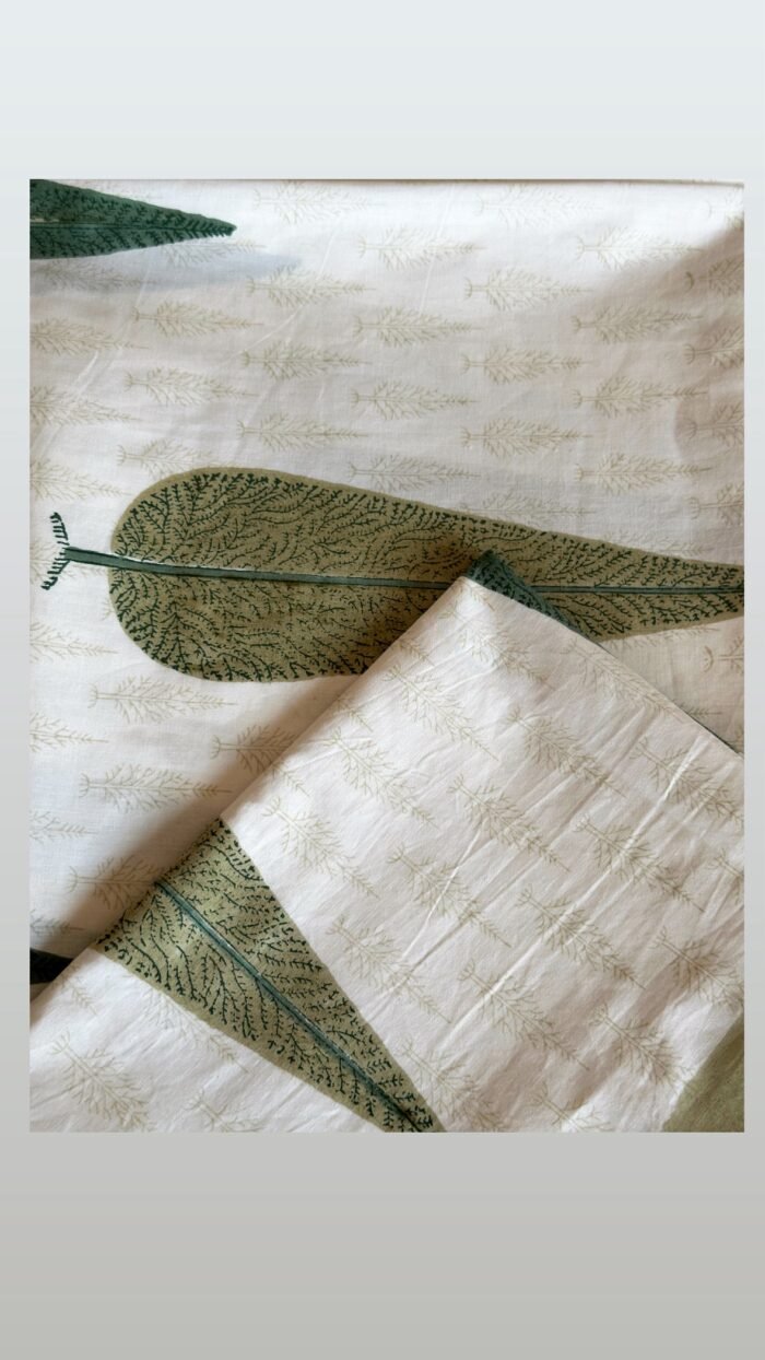 Hari Bahaar Super King Size Premium Bedsheet - Image 6