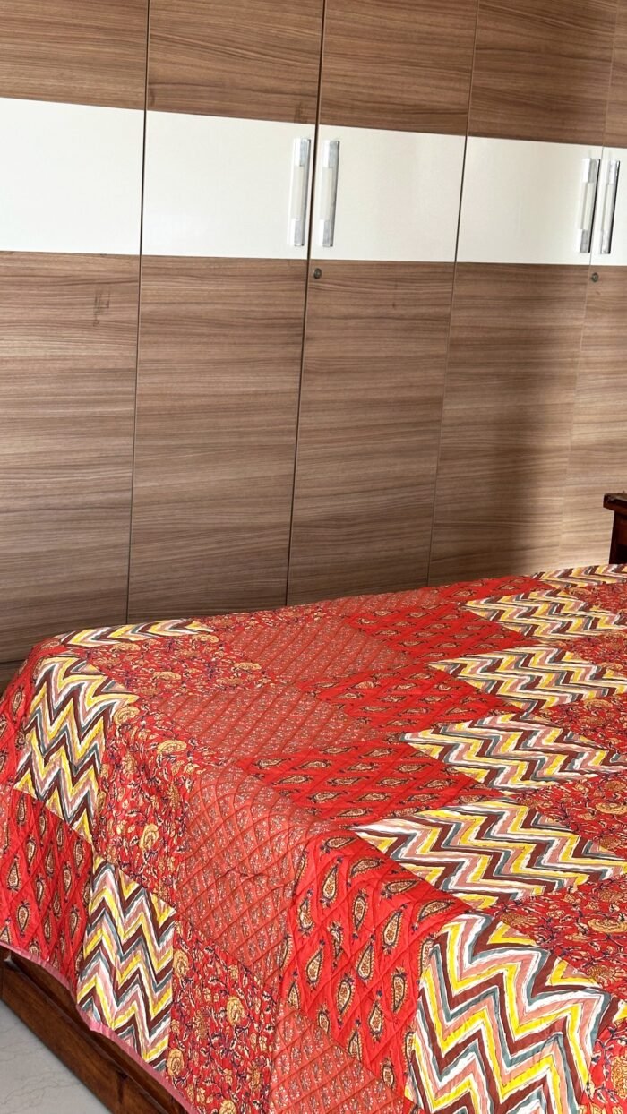 Premium Patchwork Double Bedcover - Image 4