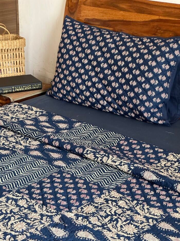 Premium Patchwork Double Quilted Bedcover - Image 2