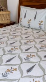 Saanjh Handblocked Bedsheet
