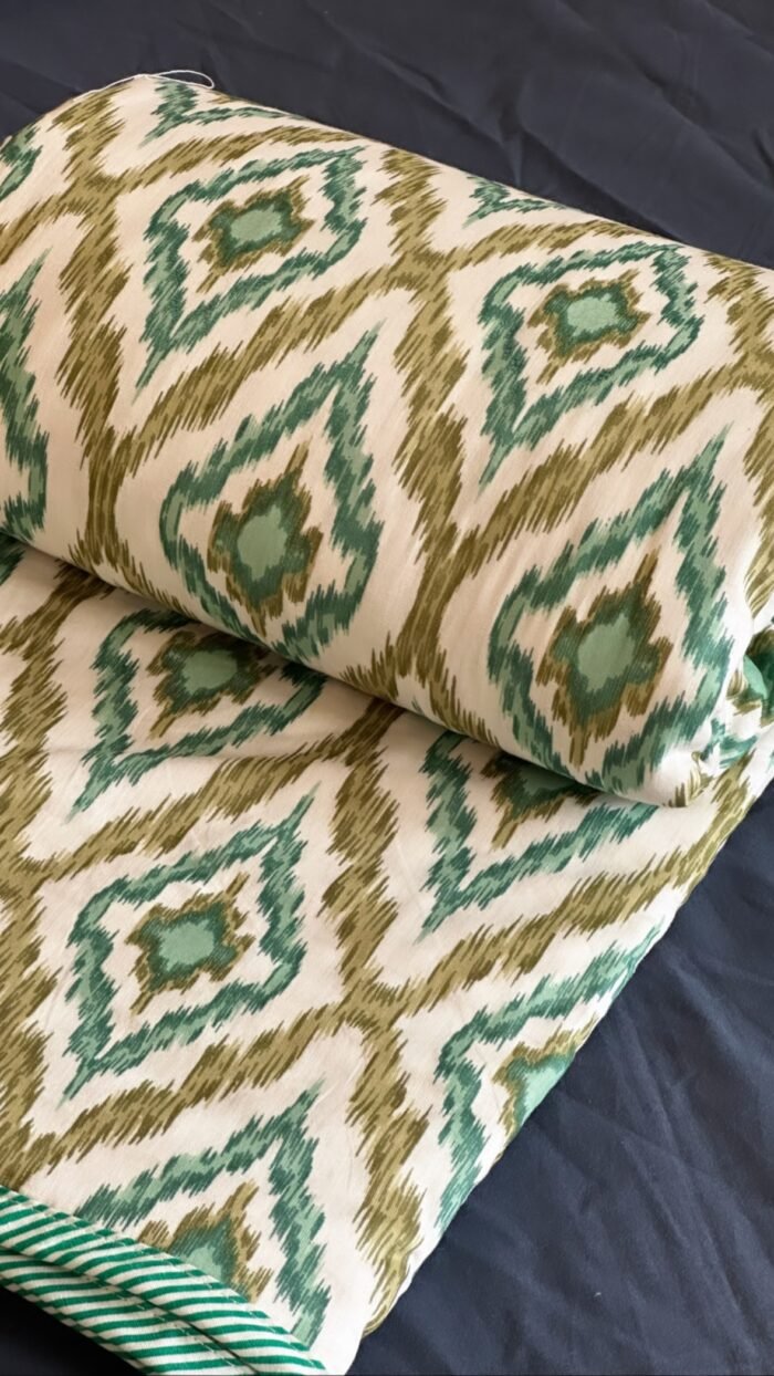 Handblocked Double Bed Mul Dohar - Image 2