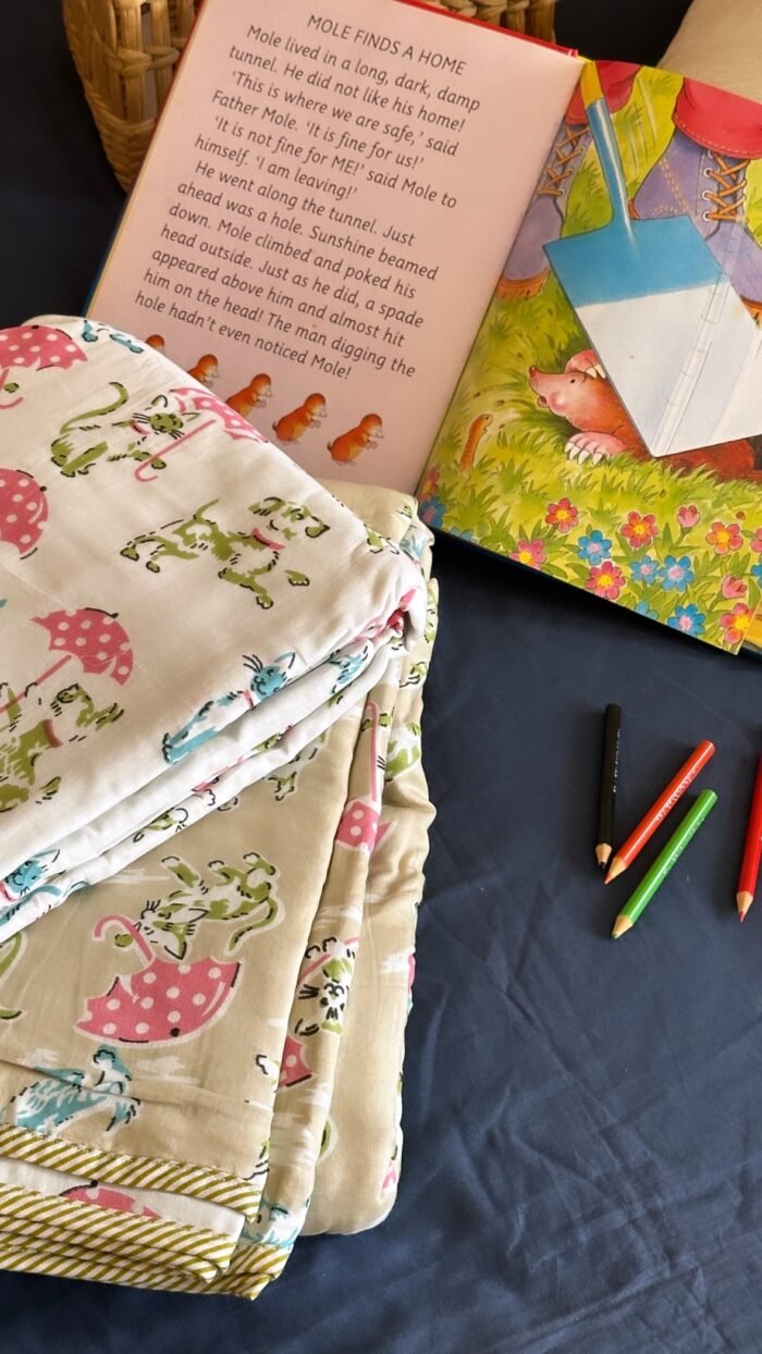 27584faa-cc68-4ded-98d3-3405215e979e Reversible Mul Cotton Dohar Single(Pair) - Image 1