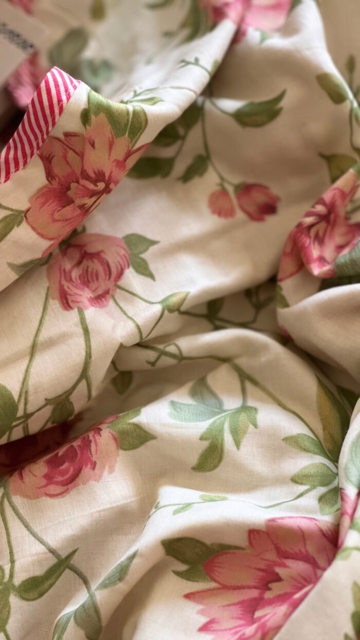 Gulabi Mehak Double King Size Mul Cotton Dohar - Image 6