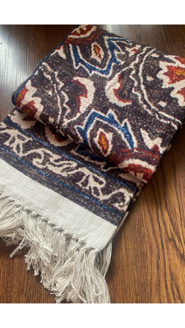 316b53ef-2b54-490b-be3c-80591c3c1e9c Girnar Handwoven Throw - Image 1