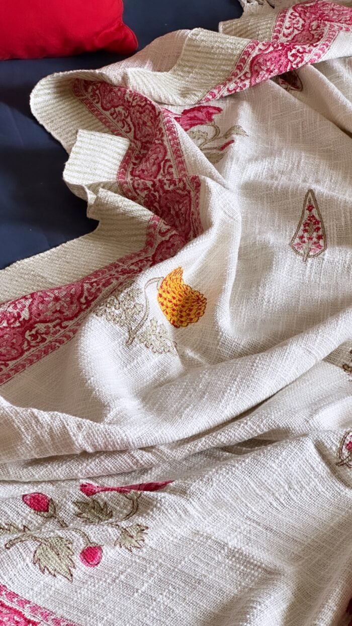 40e25d19-e4b4-4bb8-aa2d-e002972a7123 Hibiscus Handwoven Throw - Image 5