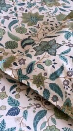 Green lush King Size Cotton Bedsheet - Image 4
