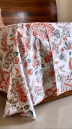 Gulbagh King Size Cotton Bedsheet - Image 4