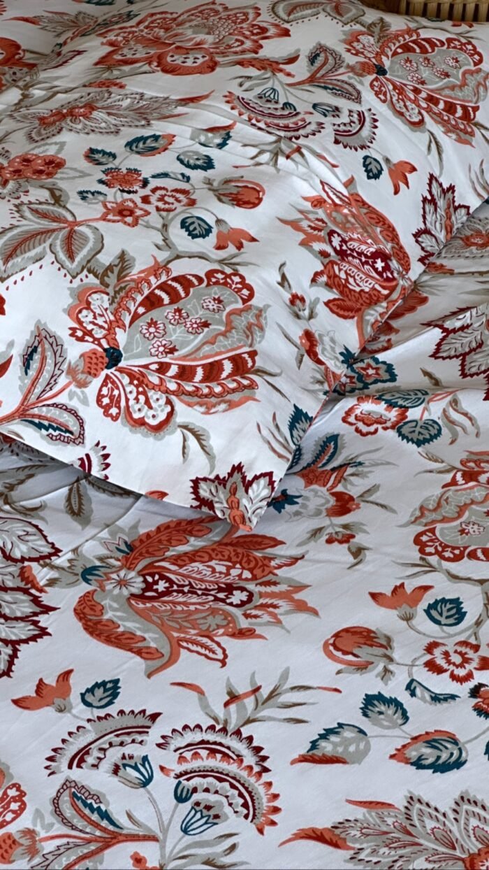 Gulbagh King Size Cotton Bedsheet - Image 2