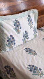 Saanjh Handblocked Bedsheet