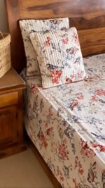 Peach Chidiya Diwan Set - Image 3
