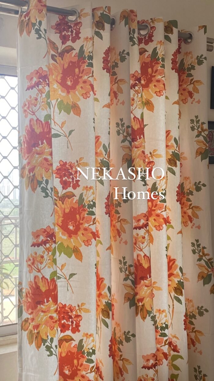 6b6a5acb-fcf9-4f32-910c-164b4baa938f Kesari canvas curtain - Image 1
