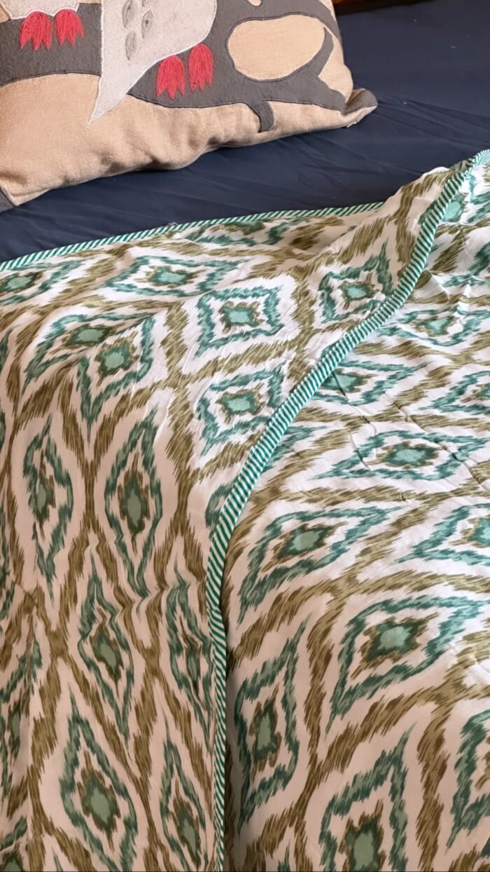 Handblocked Double Bed Mul Dohar - Image 3