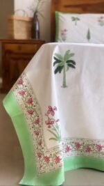 Saanjh Handblocked Bedsheet