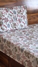 Rang-Bahar King Size Cotton Bedsheet