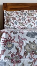 Rang-Bahar King Size Cotton Bedsheet - Image 4