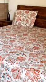 Gulbagh King Size Cotton Bedsheet