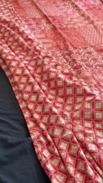 Pink Patchwork Double Bed Mul Dohar - Image 2