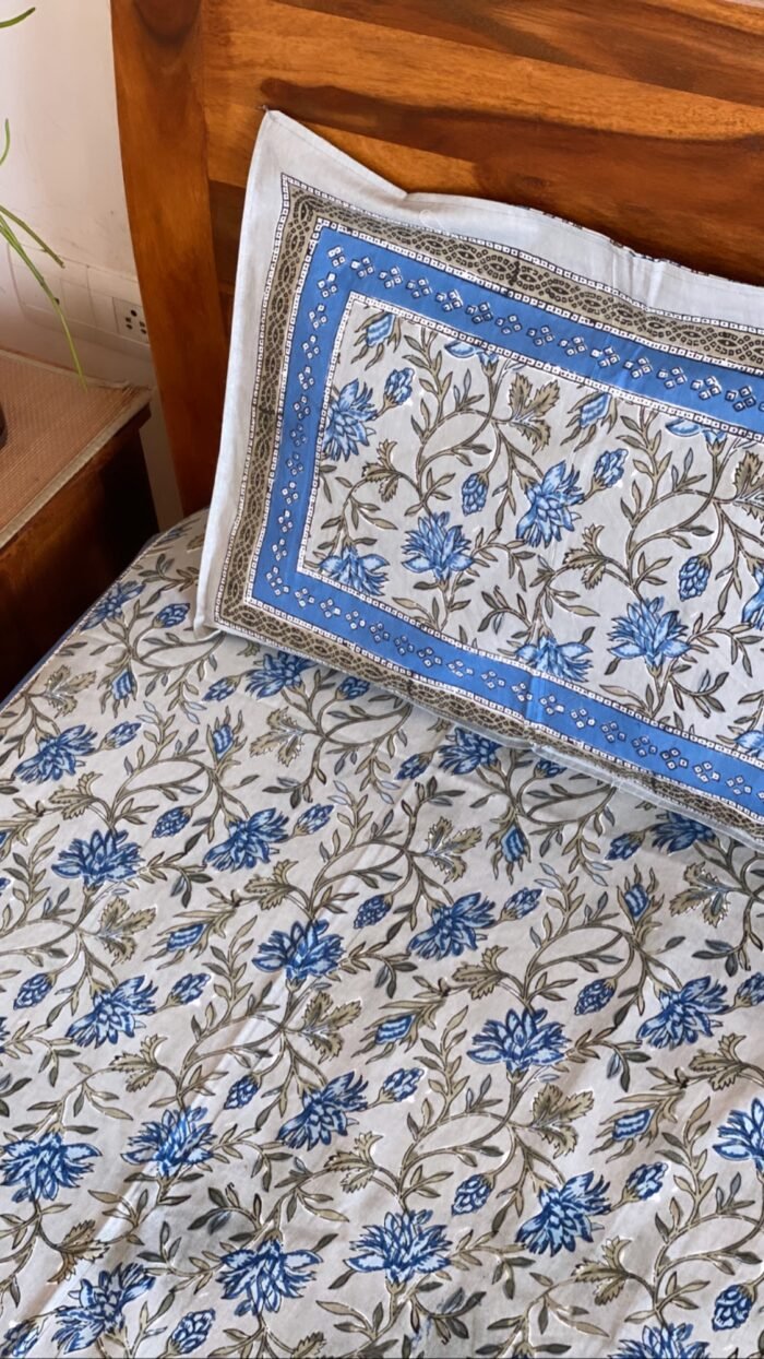 Gul King Size Cotton Bedsheet - Image 2