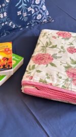 Gulabi Mehak Double King Size Mul Cotton Dohar - Image 3