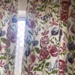 Purple canvas Curtain