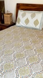 Saanjh Handblocked Bedsheet