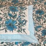 Saanjh Handblocked Bedsheet