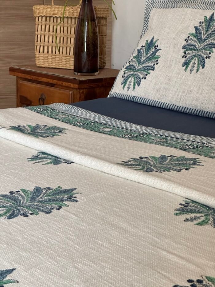 Handwoven King Size Bedcover - Image 3