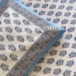 Rang Handblocked Super King Size Cotton Bedsheet