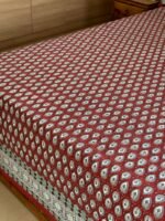 Suhani Red King Size Bedsheet - Image 5