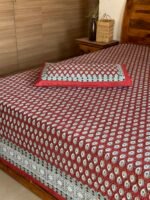Suhani Red King Size Bedsheet