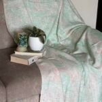 Green Marvel Handblocked Throw