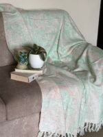 Green Marvel Handblocked Throw