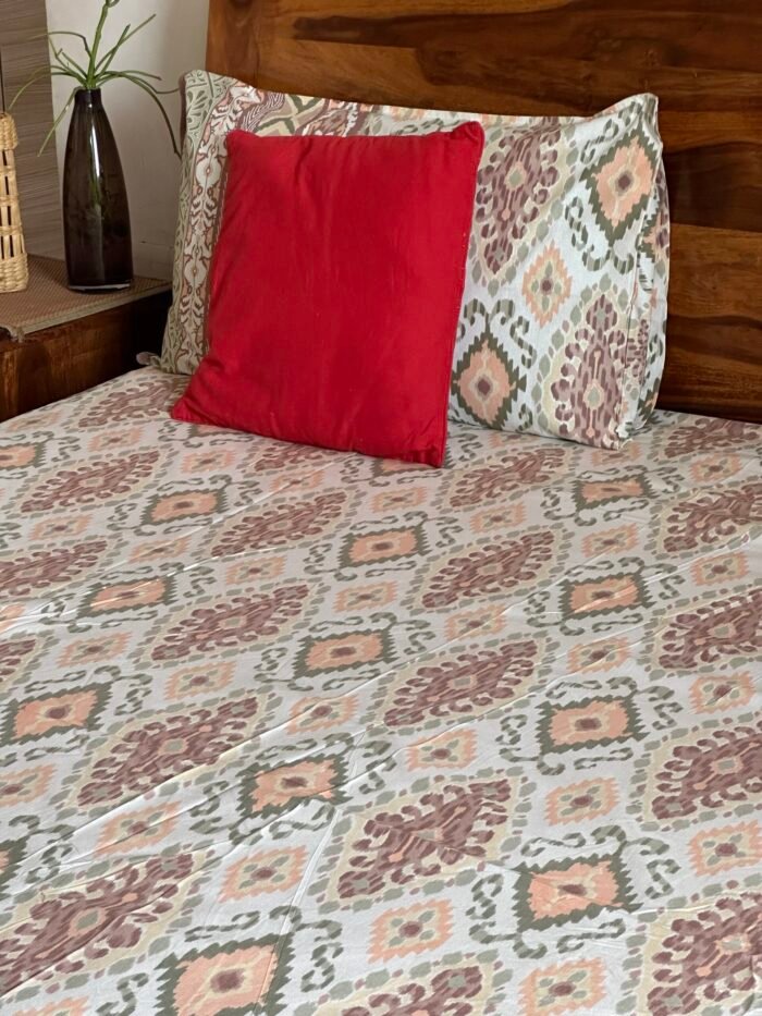 Gulshan Super King Size Bedsheet - Image 5