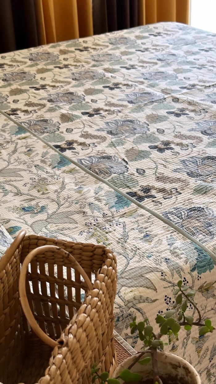 Quilted Reversible Cotton Bedcover - Image 4