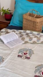 Premium Handblocked King Size Reversible Dohar - Image 5