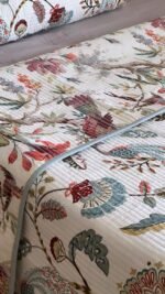 Quilted Reversible Cotton Bedcover - Image 2