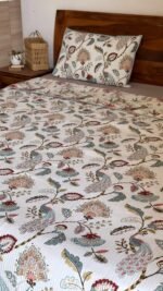 Quilted Reversible Cotton Bedcover - Image 5
