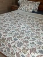Quilted Reversible Cotton Bedcover