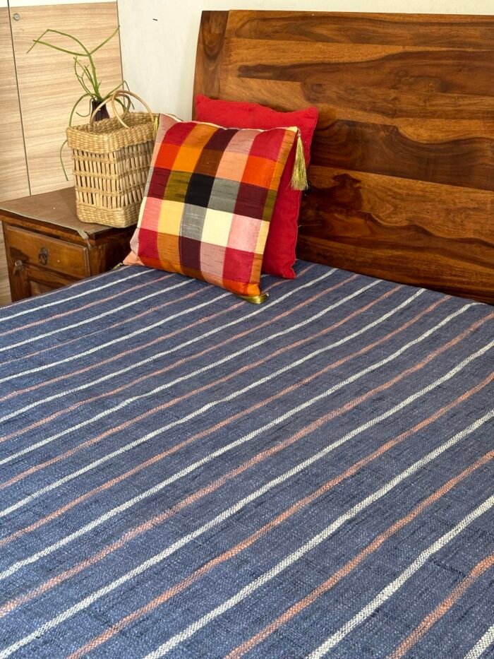 Roshan Handwoven Cotton Bedcover - Image 3