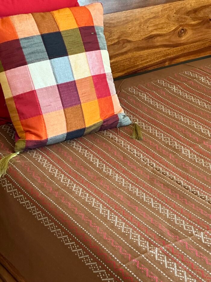 Roshan Handwoven Cotton Bedcover - Image 4